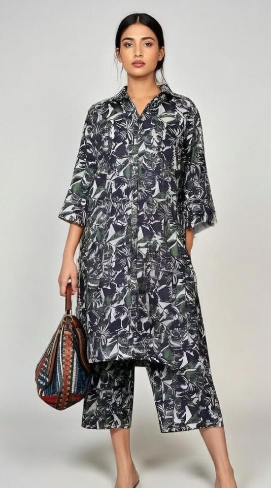 2 Piece Printed Lawn