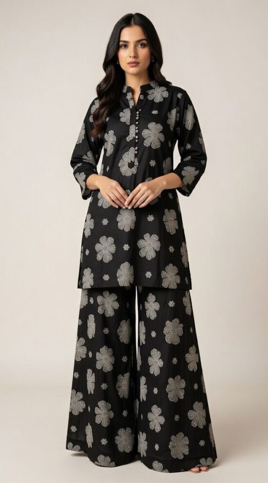 2 Piece Printed Lawn