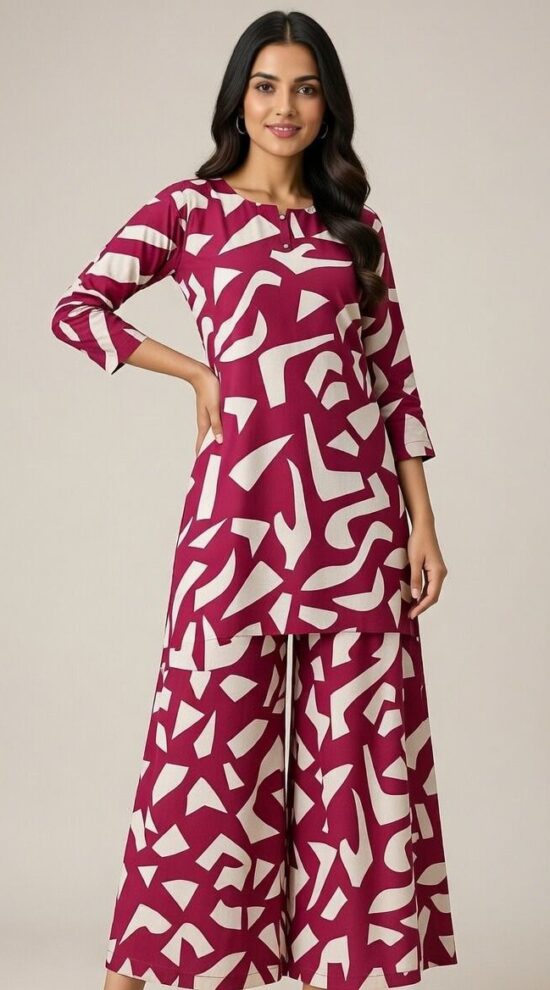 2 Piece Printed Lawn